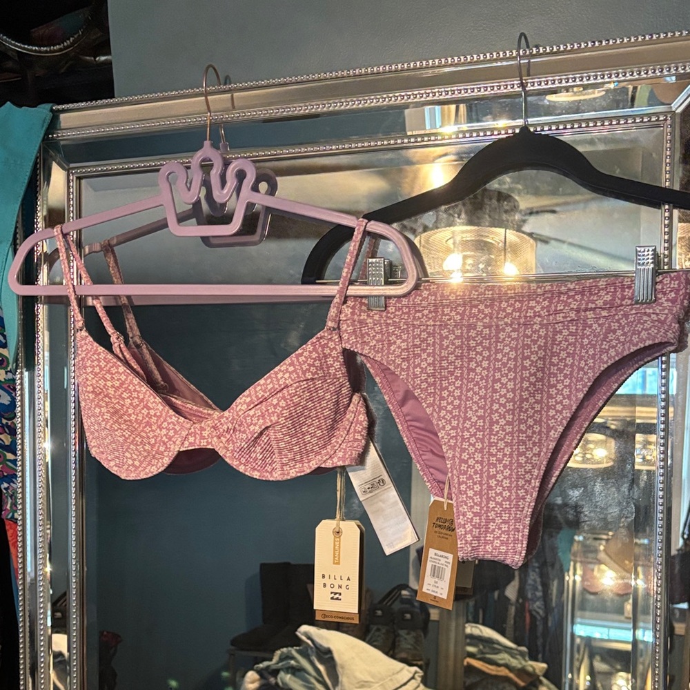 Billabong Pink/light purple  Bikini Set